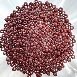 Approx 200+pcs Beads for Jewelry #19221 Brown 6/0 Seed Bead